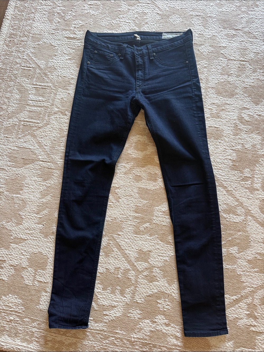 size 30 Dark Blue Women’s Stretch Skinny Jeans